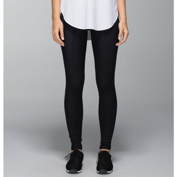 lululemon athletica Pants - Lululemon Wunder Under Polka Dot Pant Leggings